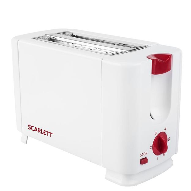 Scarlett SC-TM11013 Тостер (белый) фото 3