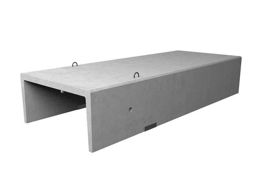 Лоток железобетонный ЛК 300.120.60-1 опт фото 1