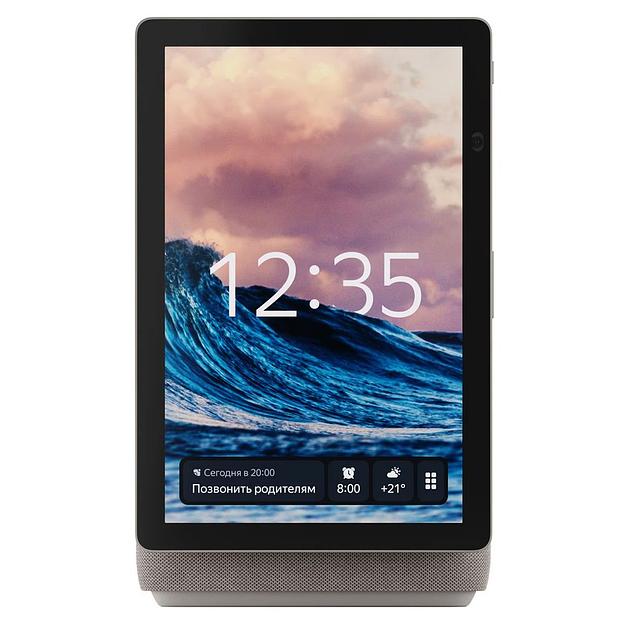 Умная колонка Яндекс Станция Дуо Макс с Алисой, с Zigbee, 60Вт, бежевый. (YNDX00055BIEMM) фото 5