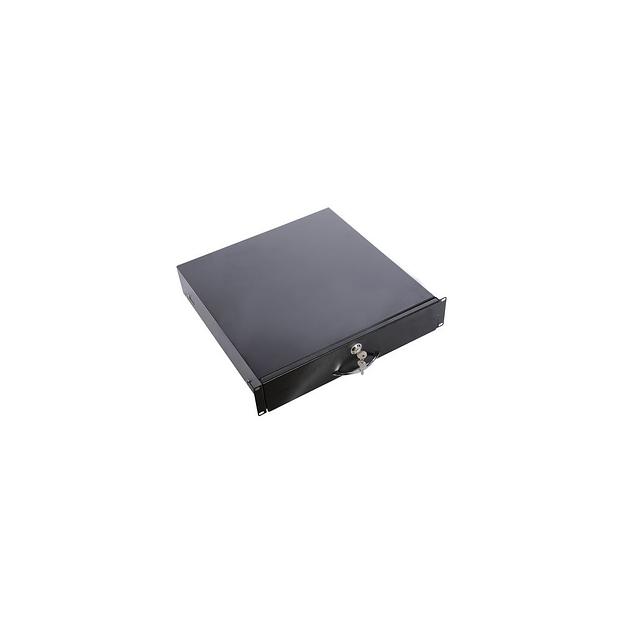 Ящик выдв. для документации ЦМО (ТСВ-Д-2U.450-9005) 2U 19" 450мм черный (упак.:1шт) фото 1