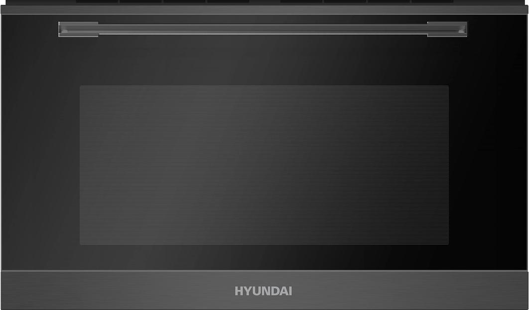 Духовой шкаф Электрический Hyundai HMEO 6540 DX черный фото 2