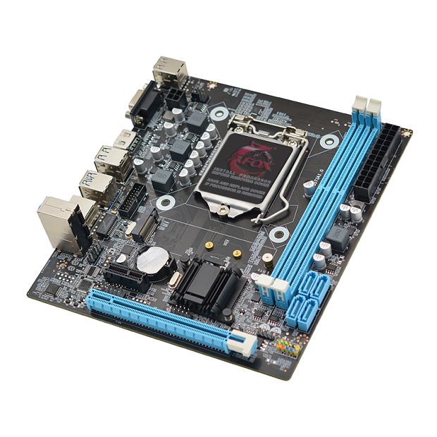 Материнская плата AFOX IH81-MA2-V3, Socket1150, mATX, Retail, 2xDDR3, PCIe2.0, 1xM.2, 100LAN, 6xUSB2, 4xUSB3, CPU TDP 95Вт, VGA, HDMI фото 6