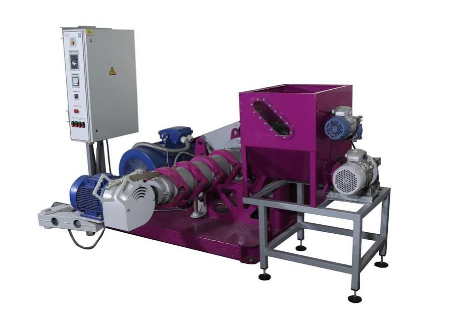 Пресс-экструдер (боковой питатель) ПЭ-550-02-БП фото 1