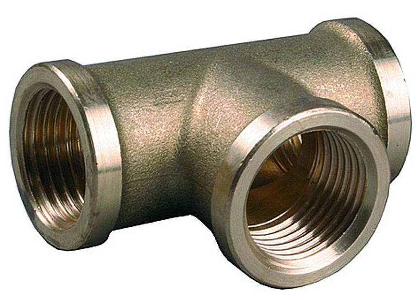 GENERAL FITTINGS внутренняя резьба 3/4″, латунь, тройник (51055-3/4) фото 1