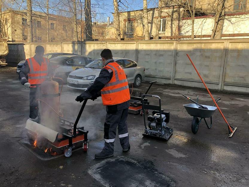 Инфракрасный нагреватель асфальта Ря-06 фото 4