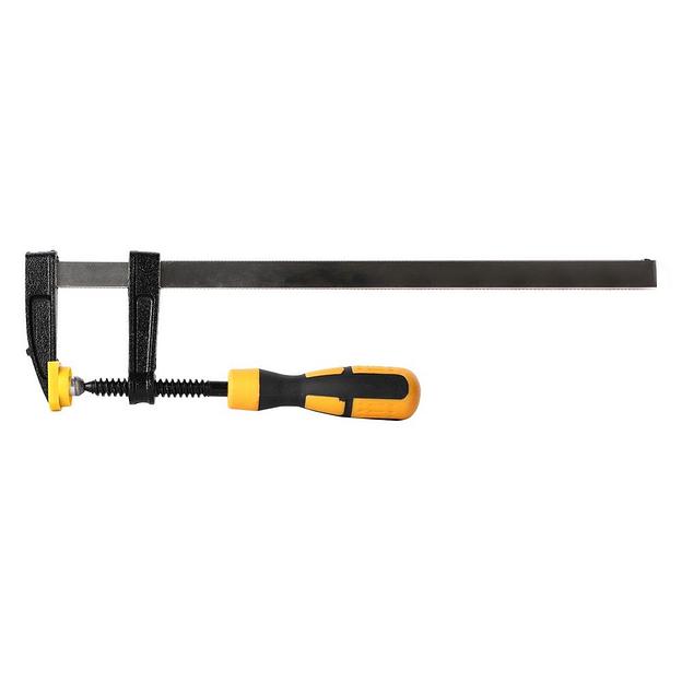 Струбцина F-образная Deli DL110830 300x80 мм, макс. усилие зажима 1500N, резьба 9,5мм фото 3