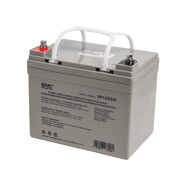 Аккумуляторная батарея SVC VP1233/S 12В 33 Ач (195*130*167) фото 1