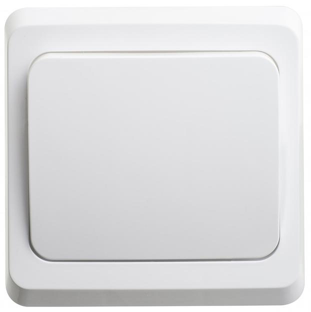 Systeme electric BC10-001B ЭТЮД С/У 1-клавишный ВЫКЛЮЧАТЕЛЬ 10 АХ, БЕЛЫЙ, Россия фото 3