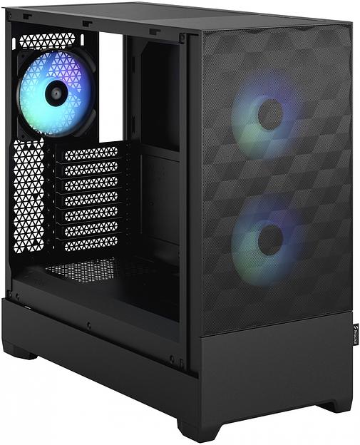 Корпус Fractal Design PoP Air RGB Black TG черный без БП ATX 3x120mm 2xUSB3.0 audio bott PSU фото 6