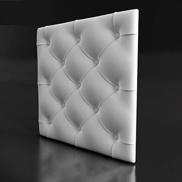 Панель гипсовая 3D эконом «Подушка» 500×500 мм фото 1