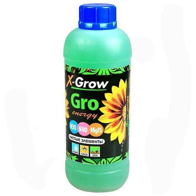 Удобрение X-Grow Gro 1л фото 1
