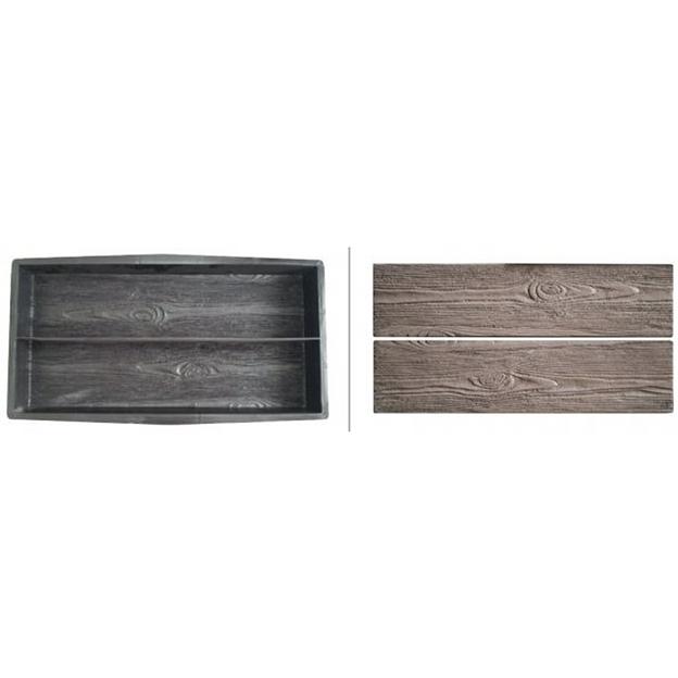 Форма для тротуарной плитки «Корабельная» 600х150х60 мм фото 1