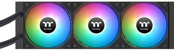 Система водяного охлаждения Thermaltake LA360 ARGB Soc-AM5/AM4/1200/1700/1851 черный 4-pin 38.35dB Al+Cu Ret (CL-W459-PL12SW-A) фото 2