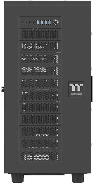 Корпус Thermaltake AX700 GLASS черный без БП XL-ATX 8x140mm 2x200mm 2xUSB3.0 audio bott PSU фото 5