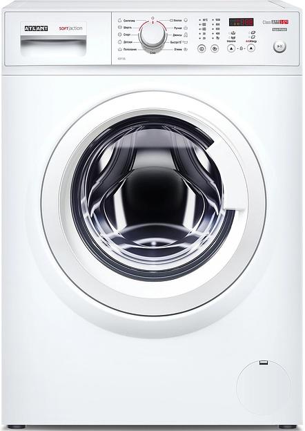 Стиральная машина Атлант СМА 60 У 105-00 класс: A++ загр.фронтальная макс.:6кг белый фото 1