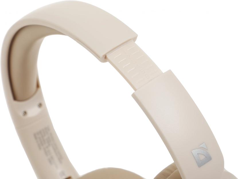 Гарнитура беспроводная DEFENDER (63642) FreeMotion B640 бежевый, микрофон, Bluetooth фото 10
