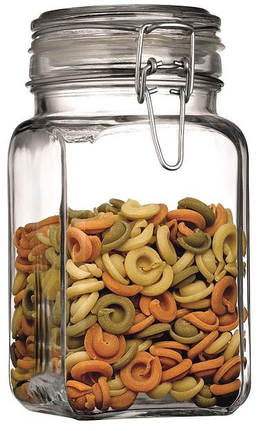 Банка для сыпучих прод. 1300 мл. с бугельным замком Кремлин /1/6/288/ фото 1