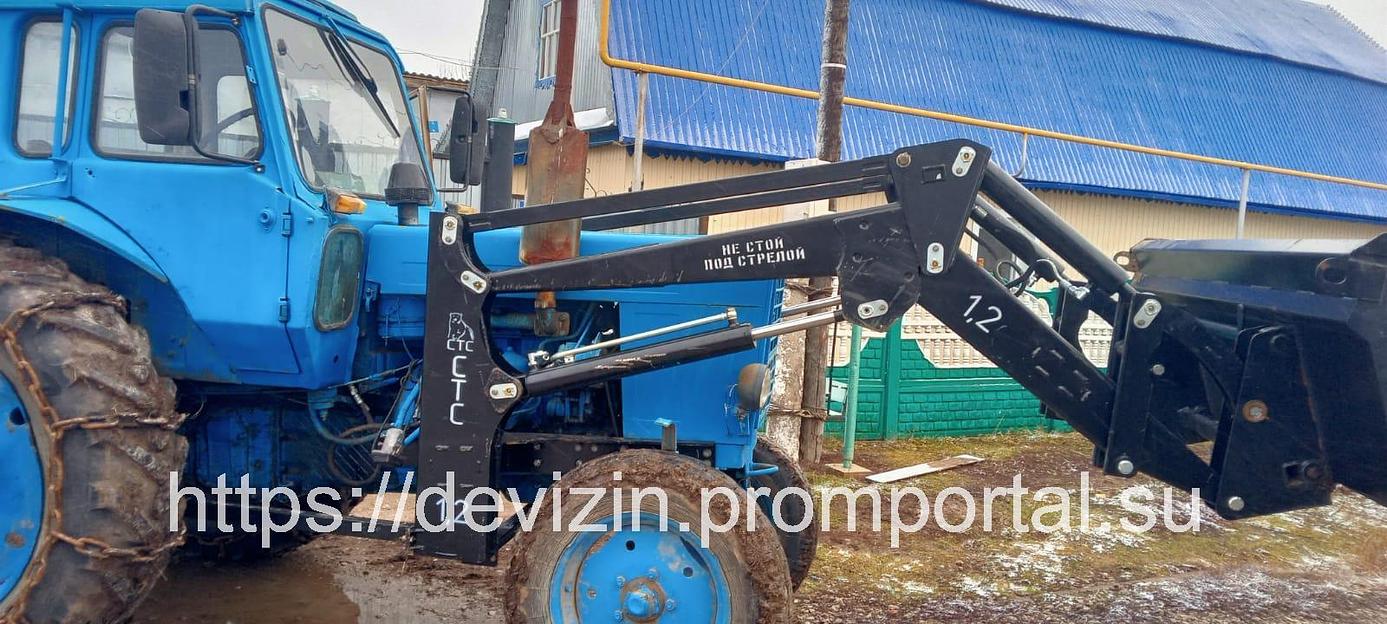 Погрузчик фронтальный СТС-1 тонна на МТЗ, т40, ЮМЗ, фото 3