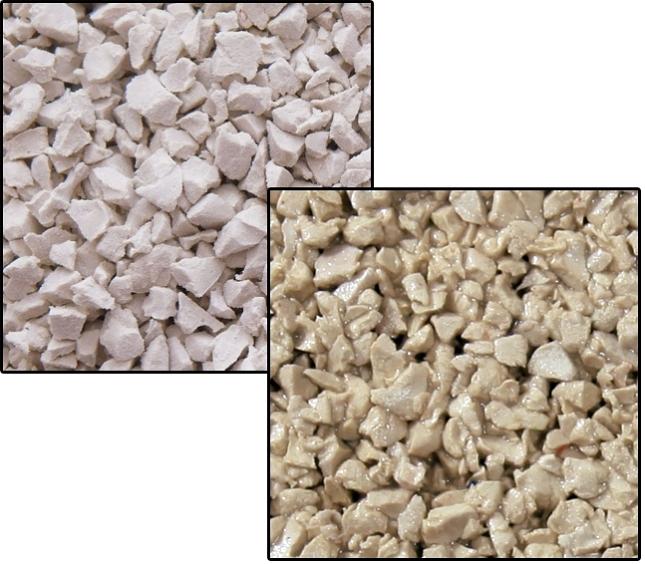 Резиновая крошка EPDM 0,6-1,5 мм белая ОПТ фото 4