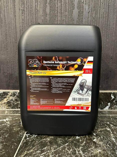 Трансмиссионное масло «K.A.T Fluid ATF-IV» 20 л. ОПТ фото 1