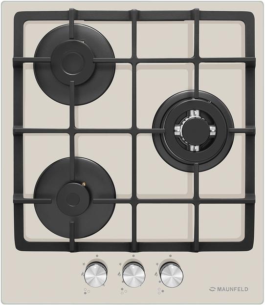 Газовая варочная поверхность Maunfeld EGHG.43.33CBG\G бежевый фото 2