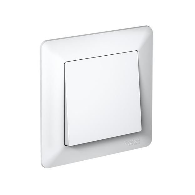 ATLASDESIGN AIR 1-постовая РАМКА, БЕЛЫЙ/дымчатый белый фото 3