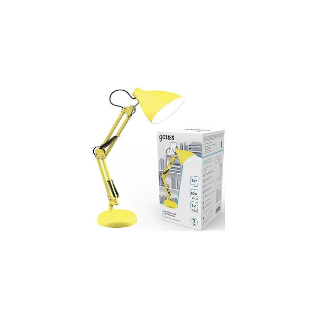 Настольная лампа GAUSS GTL003 желтый [gt0035] фото 1