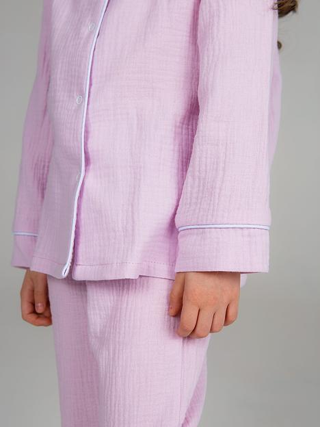 Пижама MINI DI «Алексия» муслин, лаванда ОПТ фото 5