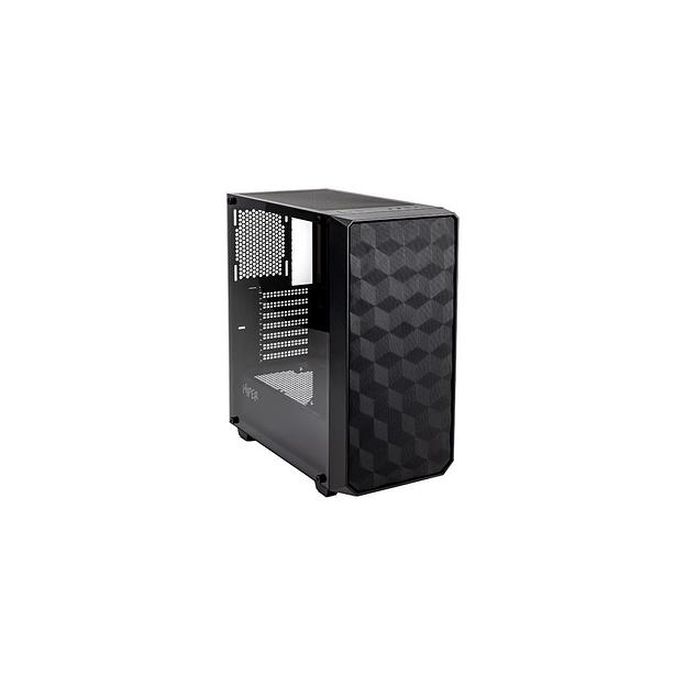 Корпус ATX HIPER BH34-1, Midi-Tower, без БП, черный фото 1