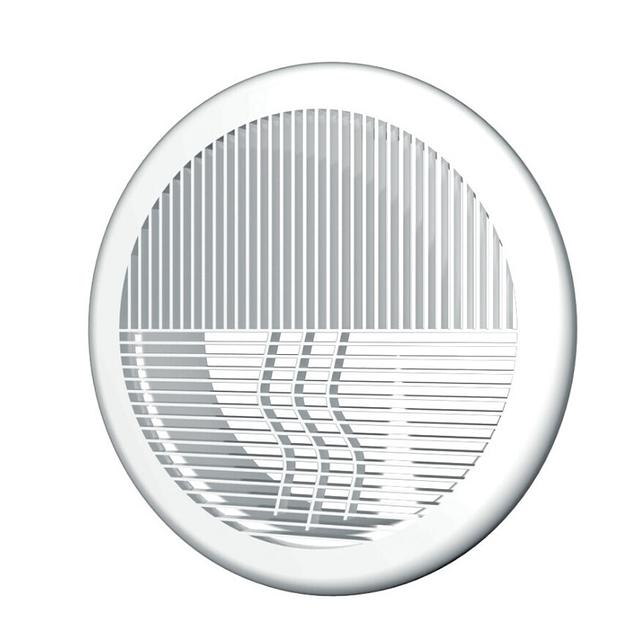 Решетка приточно-вытяжная с фланцем РПКФ - 12,5РПКФ - 164 мм - 125 мм фото 1