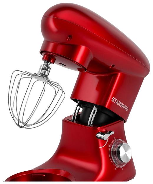 Миксер планетарный Starwind SPM7165 1900Вт красный фото 4