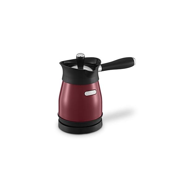 Кофеварка KitFort КТ-7499, электрическая турка, красный / черный фото 1
