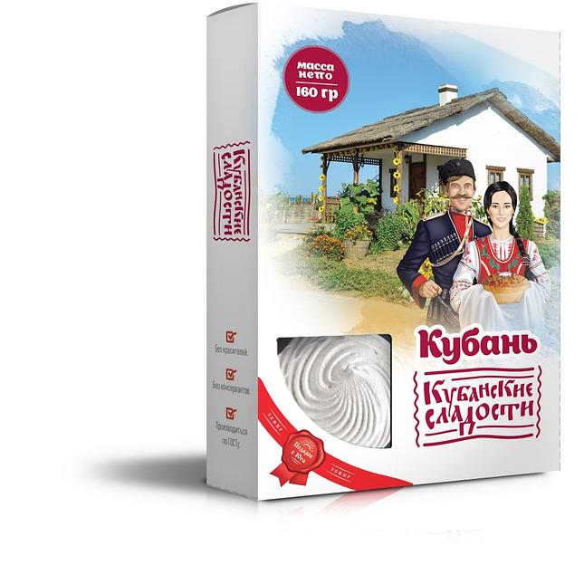 Зефир «Кубанские сладости» 160 гр. ОПТ фото 1