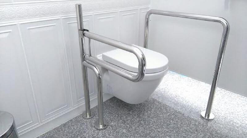 Поручни и опоры для инвалидов из нержавеющей стали фото 9