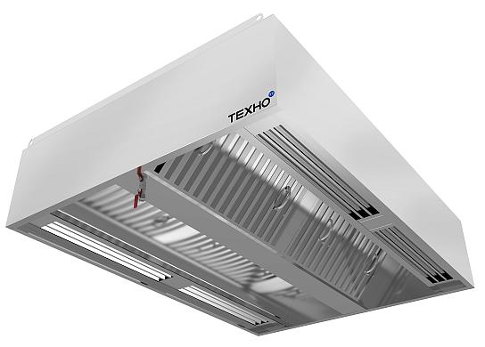 Вентоотсос нейтральный в форме короба центральный приточно-вытяжной МВО-0,7МС-2,6ЦК (700x2600x400 мм) фото 1