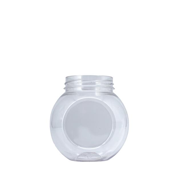 ПЭТ-Банка прозрачная 0,6 л Сфера 58 мм, Опт фото 1