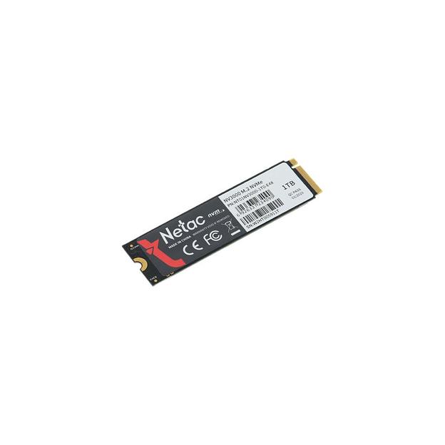 SSD накопитель NETAC NV3000 NT01NV3000-1T0-E4X 1ТБ, M.2 2280, PCIe 3.0 x4, NVMe, M.2 фото 1