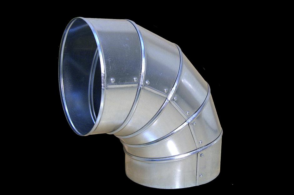 Отвод 90 D80-1000 ZN 0,5 опт фото 1