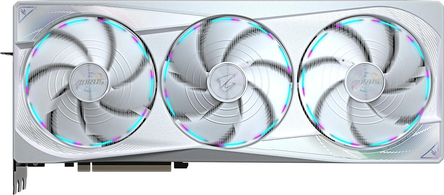 Видеокарта Gigabyte PCI-E 5.0 GV-N5080AORUSM ICE-16GD 1.0 NVIDIA GeForce RTX 5080 16Gb 256bit GDDR7 2617/30000 HDMIx1 DPx3 HDCP Ret фото 1