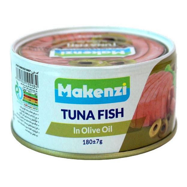Тунец в оливковом масле Makenzi ж/б с ключом, 180 г ОПТ фото 1