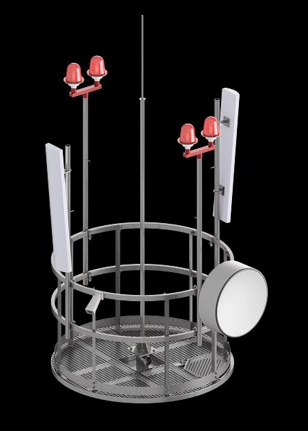 Мачты освещения со стационарной короной типа ВМОН-20 фото 5