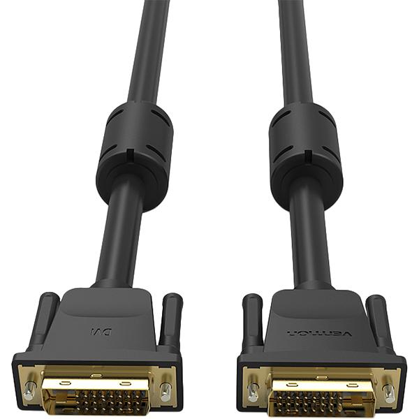 Кабель Vention DVI-D Dual link 25M/25M с ферритовым фильтром - 2м. Кабель Vention DVI-D(m)/DVI-D(m) - 2 м (EAABH) фото 4