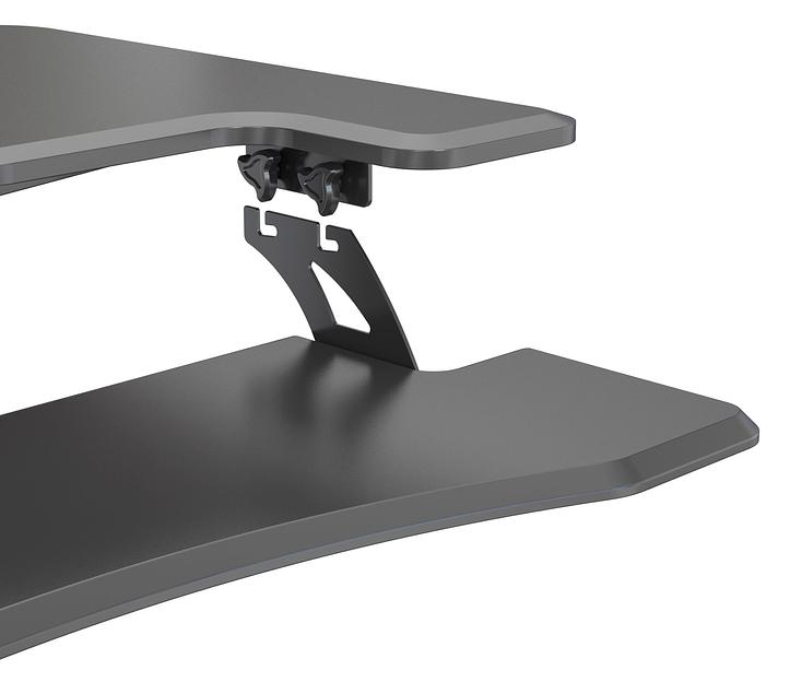 Стол для ноутбука Cactus VM-FDE103 столешница МДФ черный 91.5x56x123см (CS-FDE103BBK) фото 5