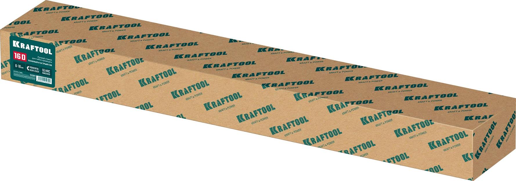 KRAFTOOL 16D, 6-16 мм, острый и плавный гиб, ручной станок для гибки арматуры c зубчатой передачей (23301) фото 9