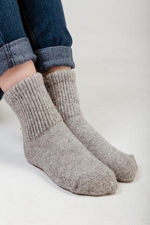 Носки детские из натуральной шерсти TOD Оймс цвет светло-серый фото 3