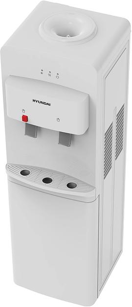 Кулер Hyundai H-WD1327E напольный электронный белый фото 3