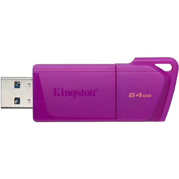 Флэш-драйв 64GB USB 3.2 DT Exodia M DTXM - NEON (PURPLE) фото 1