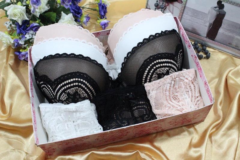 Комплект нижнего белья: бюстгальтер № 3 и трусы р-р 42-48 Арт. 18077С (75-90) (к.10607) фото 3