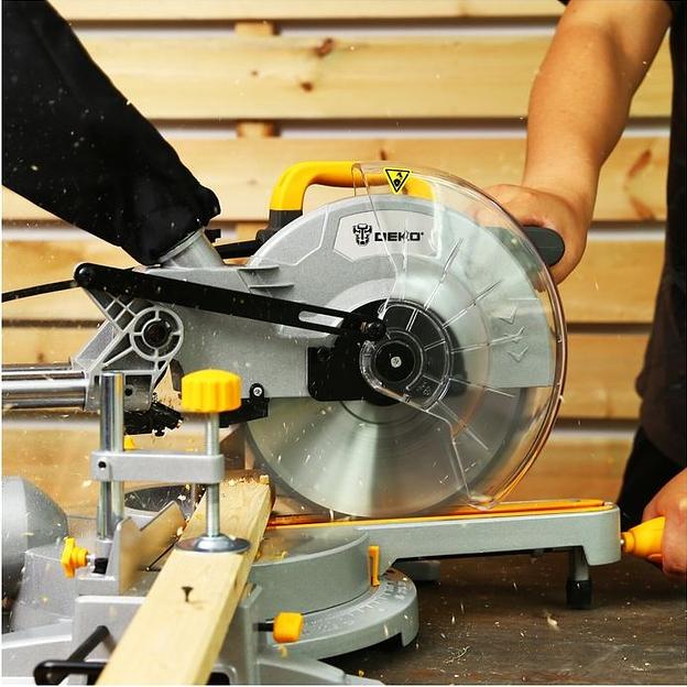 Торцовочная пила Deko DKMS2200-255 Laser 2200Вт 4500об/мин d=255мм фото 5