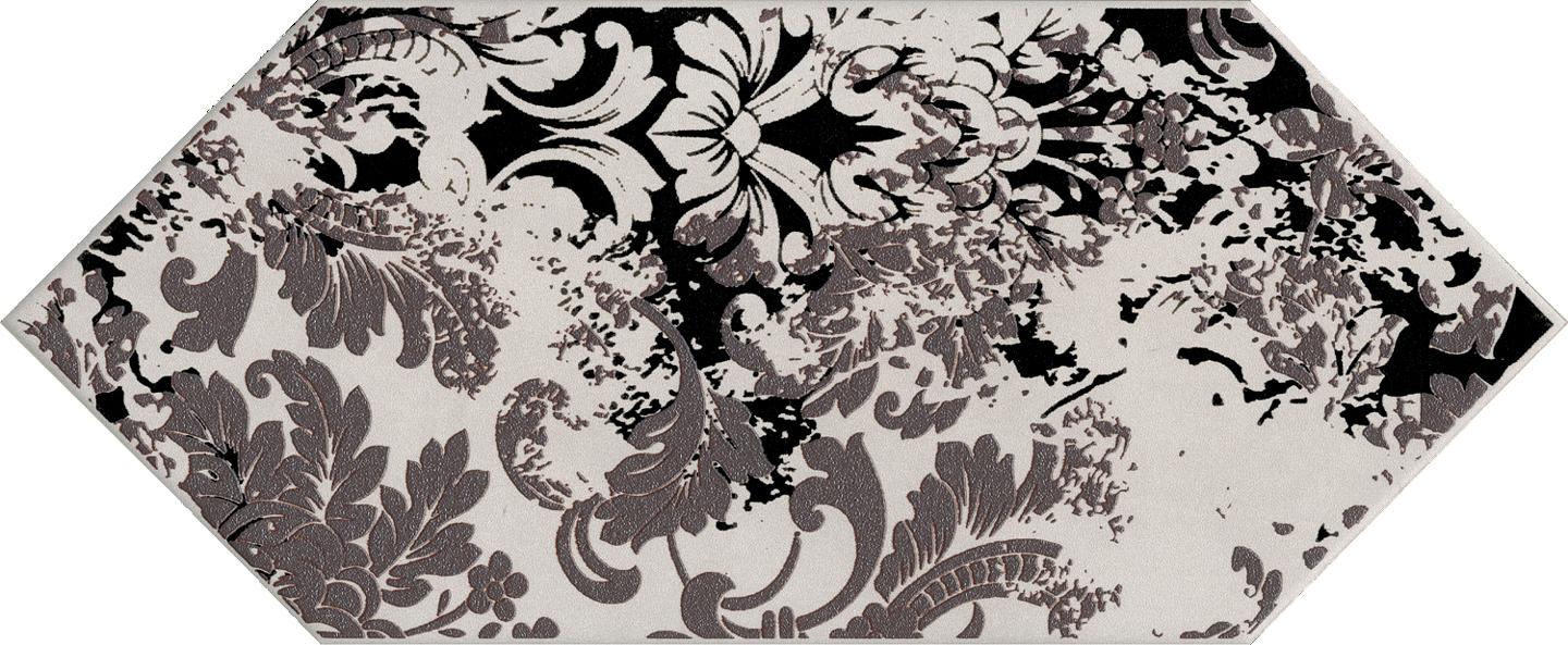 Декор Kerama Marazzi Каламита 1 серый светлый 140x340 фото 1